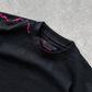 Hand Embroidered Lightning Sleeve Tee